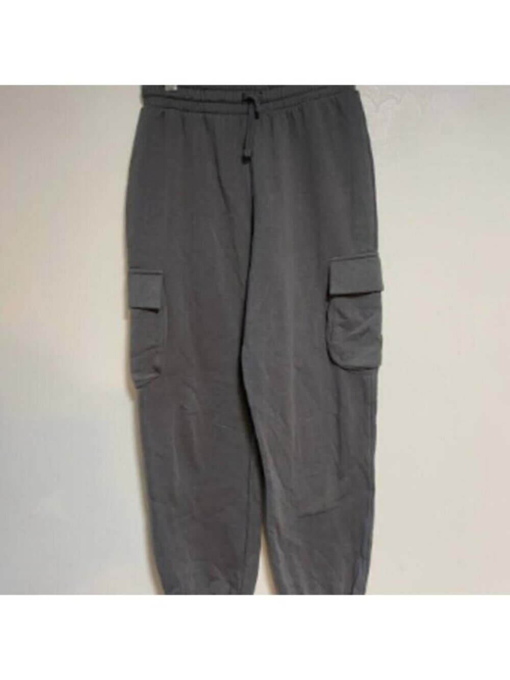 ZARA Cargo Charcoal Gray Women's Sweatpants Size M - Picture 10 of 10